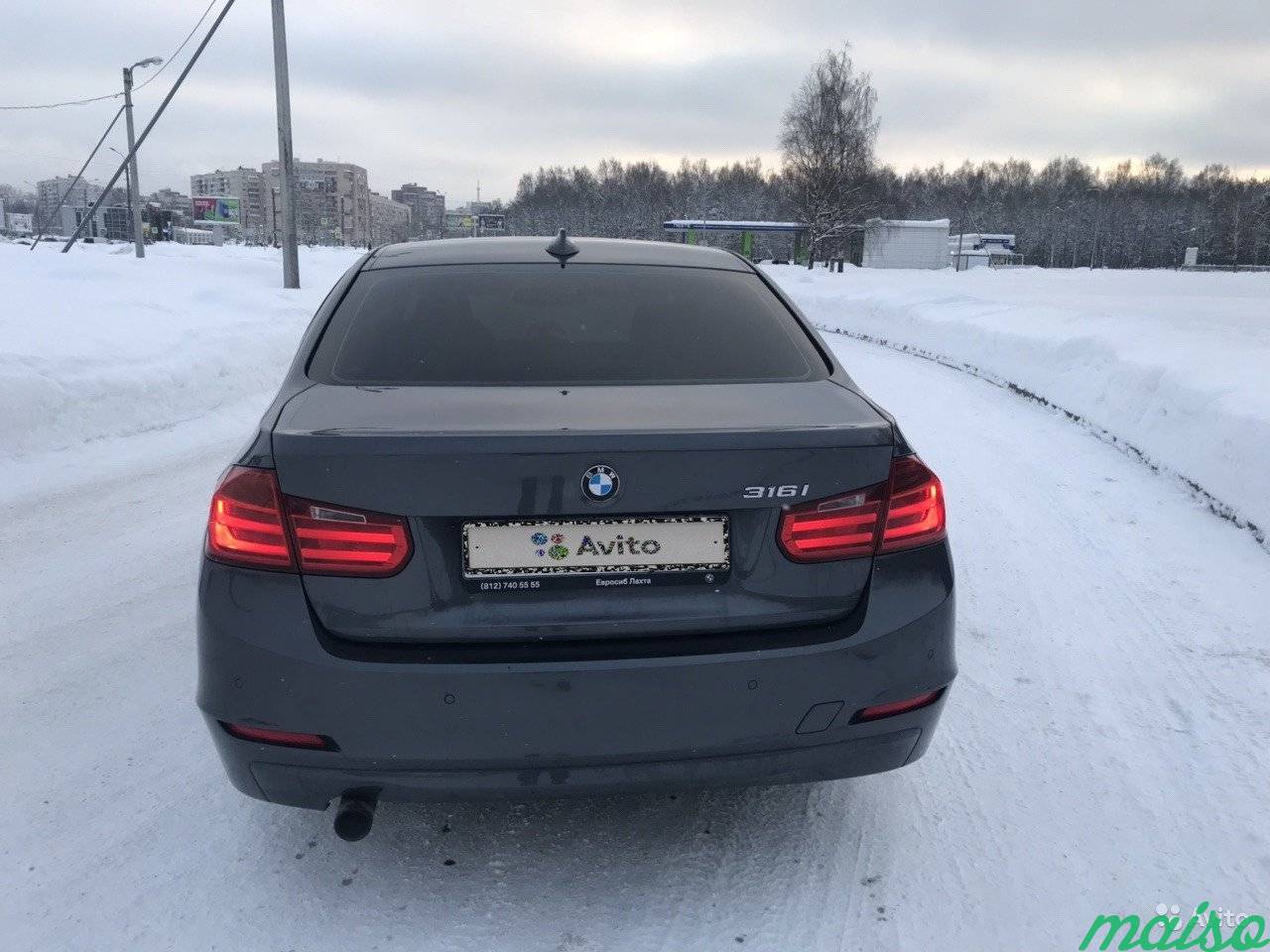 BMW 3 серия 1.6 AT, 2014, седан в Санкт-Петербурге. Фото 5